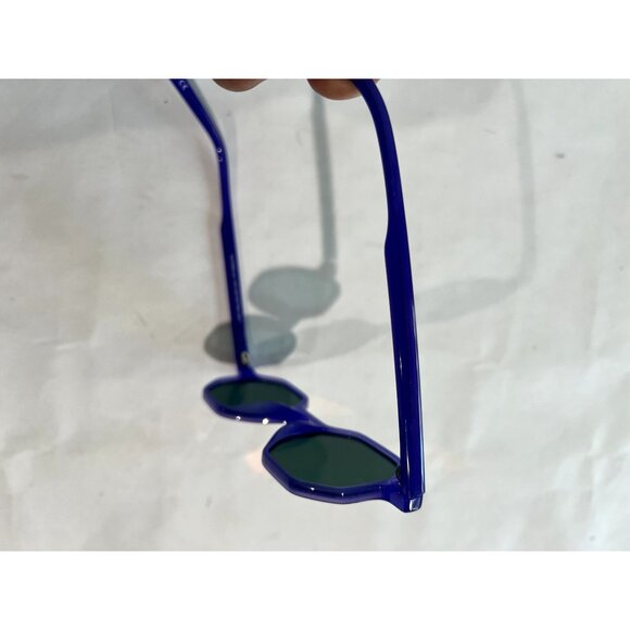 ANDY WOLF Alfons Octagon Frame Sunglasses in Blue - Picture 5 of 5